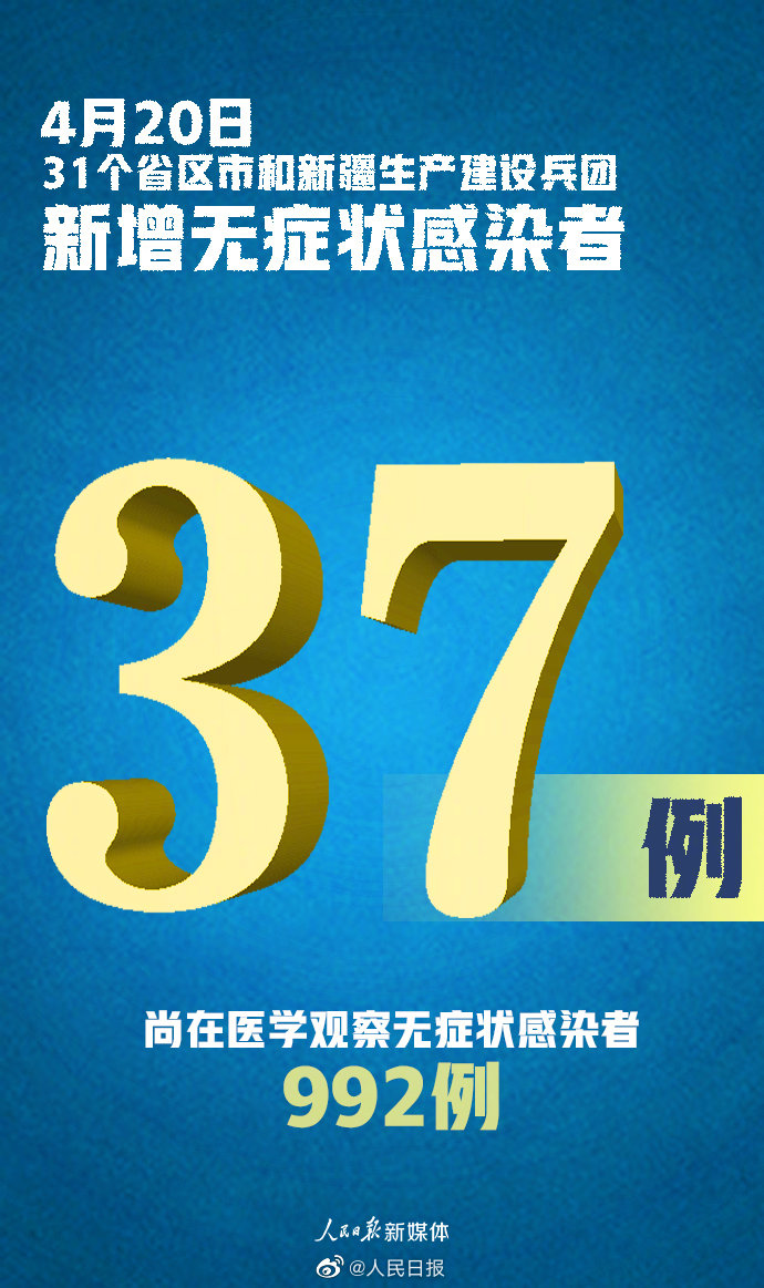 31省区市新增无症状感染37例